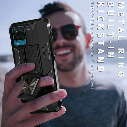 For Samsung Galaxy S22 Hybrid Magnetic Slide Ring Stand fit Car Mount Grip Holder Heavy Duty Rugged Military Grade  Phone Case Cover