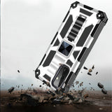 For Apple iPhone 13 Mini (5.4") Heavy Duty Stand Hybrid Shockproof [Military Grade] Rugged Protective with Built-in Kickstand Fit Magnetic Car Mount  Phone Case Cover