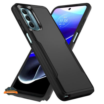 For Motorola Moto G Stylus 2022 4G Hybrid Bumper Rugged Dual Layer Heavy-Duty Military-Grade Rugged TPU Protective  Phone Case Cover