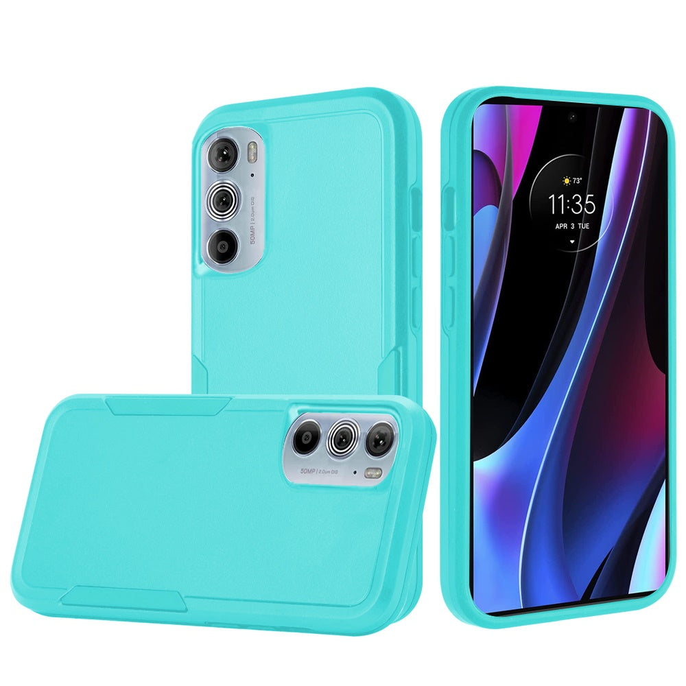 For Samsung Galaxy S22 Ultra Tough Hybrid Rugged Hard Shockproof Drop-Proof 3in1 Protection, Military Grade Design  Phone Case Cover