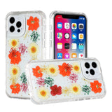 For Samsung Galaxy S22 Ultra Sparkle Glitter Floral Epoxy Design Shockproof Hybrid Fashion Bling Rubber TPU  Phone Case Cover