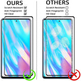 For Samsung Galaxy S22 /Plus + / Ultra Tempered Glass 3D Curved Edge Screen Protector [Support fingerprint unlock] Full Cover, 9H Hardness Protective Glass  Screen Protector