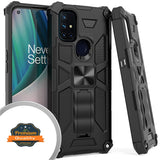 For Boost Mobile Celero 5G Invisible Kickstand Stand Dual Layer Hybrid Defender Military Grade Shockproof Heavy Duty Hard PC + TPU  Phone Case Cover