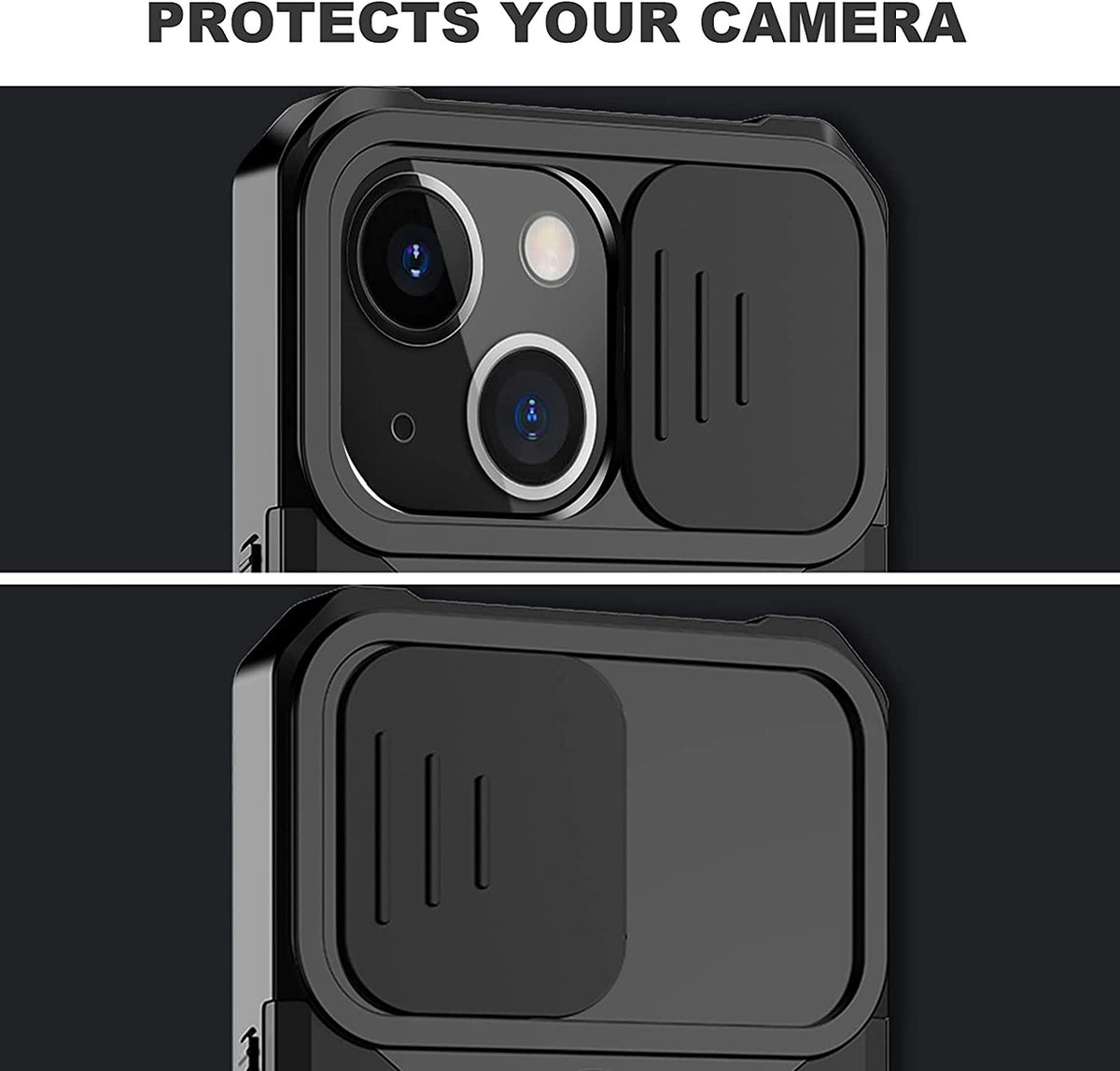 For Apple iPhone 13 /Pro /Mini Wallet Case Designed with Slide Camera Protection, Card Slot & Ring Kickstand Magnetic Car Mount  Phone Case Cover