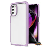 For Motorola Moto G 5G 2022 Colorful Hybrid Shockproof Protection Soft TPU Frame and Hard PC Back Slim Fit  Phone Case Cover
